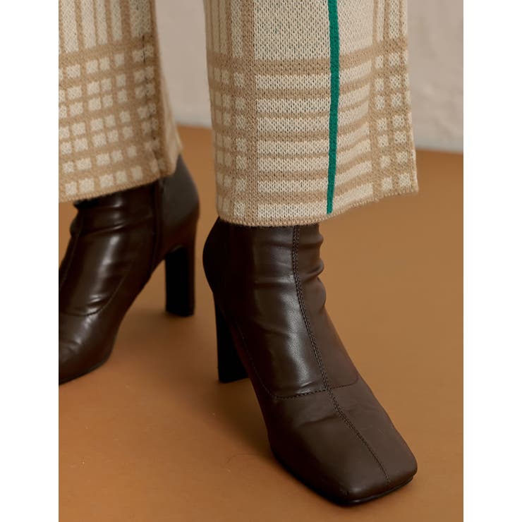 ぱきっとした配色とラインを拾わないシルエットが魅力 [低身長サイズ有]チェックジ… | Re:EDIT | 詳細画像11 