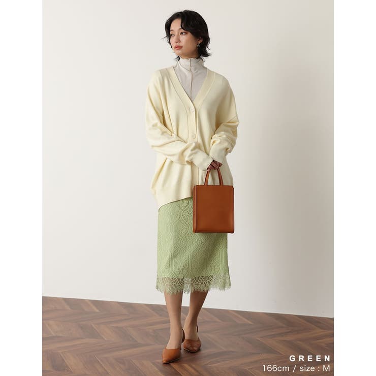 トレンドライクに品よく着こなす エンブロイダリーレースタイトスカート スカート | Re:EDIT | 詳細画像11 