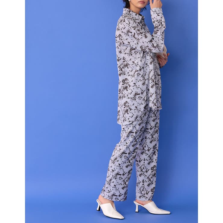 ニュアンス感のある花柄で洗練された印象に [低身長サイズ有]ヴィンテージフラワー… | Re:EDIT | 詳細画像15 