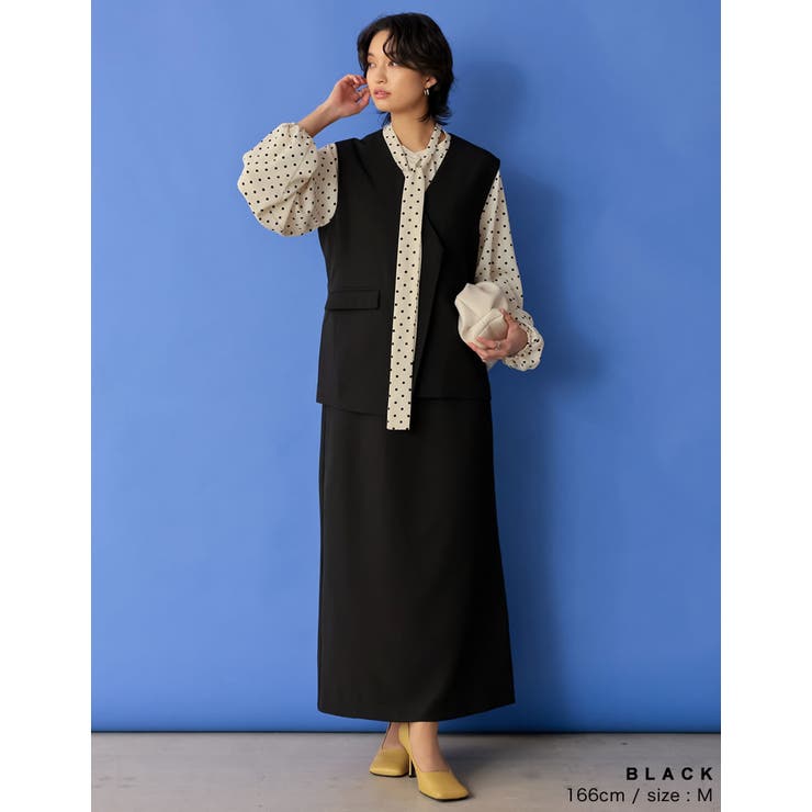 オンオフ使えてシーズンレスに対応 [低身長サイズ有]カットツイルセミAラインスカ… | Re:EDIT | 詳細画像8 