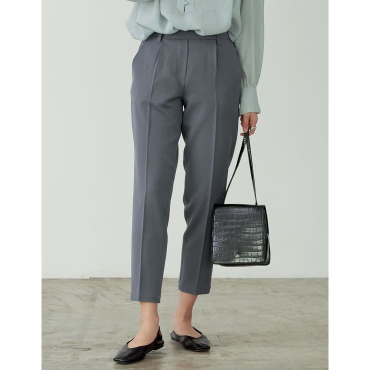 すらっとスリムなレッグラインを叶えるタイトな テーパードパンツ 品番 Gs Re Edit リエディ のレディースファッション通販 Shoplist ショップリスト