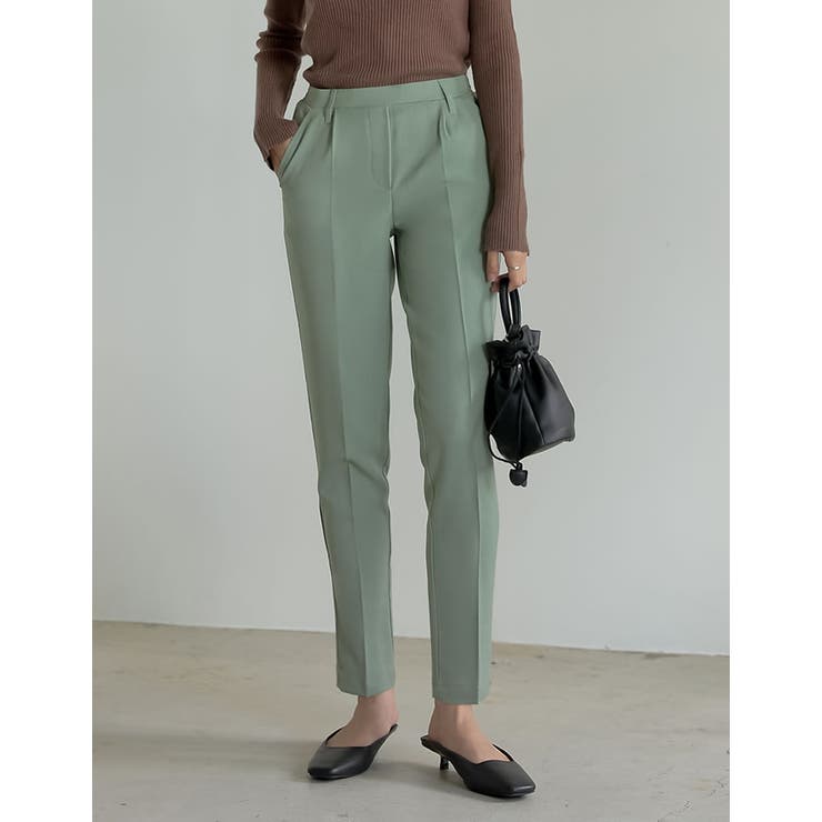 すらっとスリムなレッグラインを叶えるタイトな テーパードパンツ 品番 Gs Re Edit リエディ のレディースファッション通販 Shoplist ショップリスト