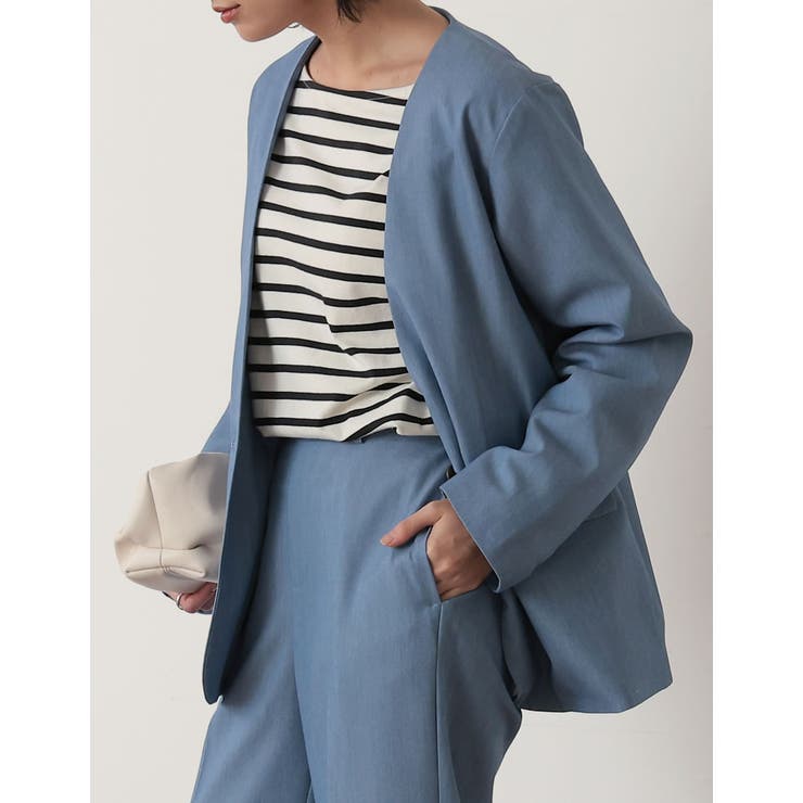 トレンドのスリーブアウトデザインを取り入れた旬アウター | Re:EDIT | 詳細画像6 