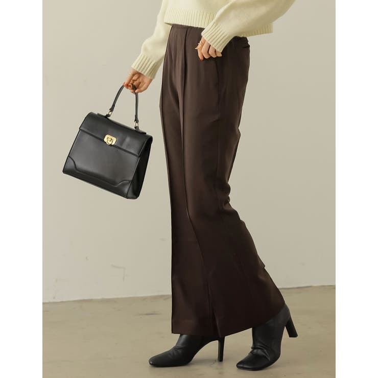 美シルエットにこだわったスラックスパンツ | Re:EDIT | 詳細画像8 