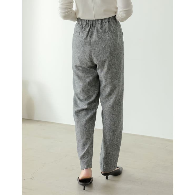 ナチュラルにきれい見えを叶えるテーパードパンツ ナチュラルテーパードパンツ パン… | Re:EDIT | 詳細画像7 