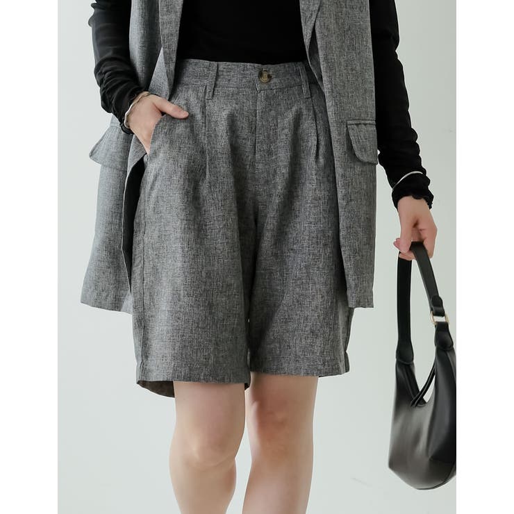 ブラック(001) | きちんと見えするから洗練された大人の雰囲気で着こなせる | Re:EDIT