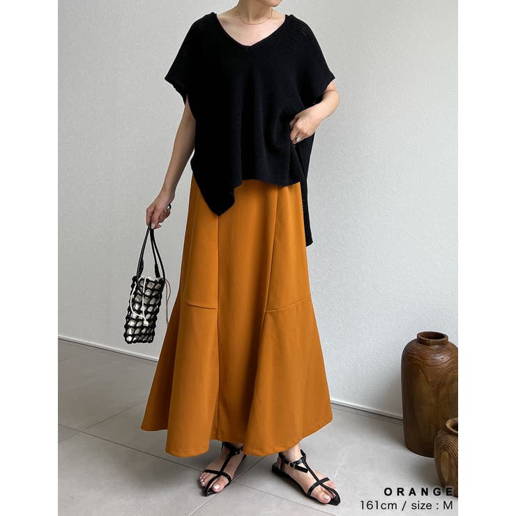 人気のジョーゼット生地で綺麗見え&お手入れ簡単 | Re:EDIT | 詳細画像13