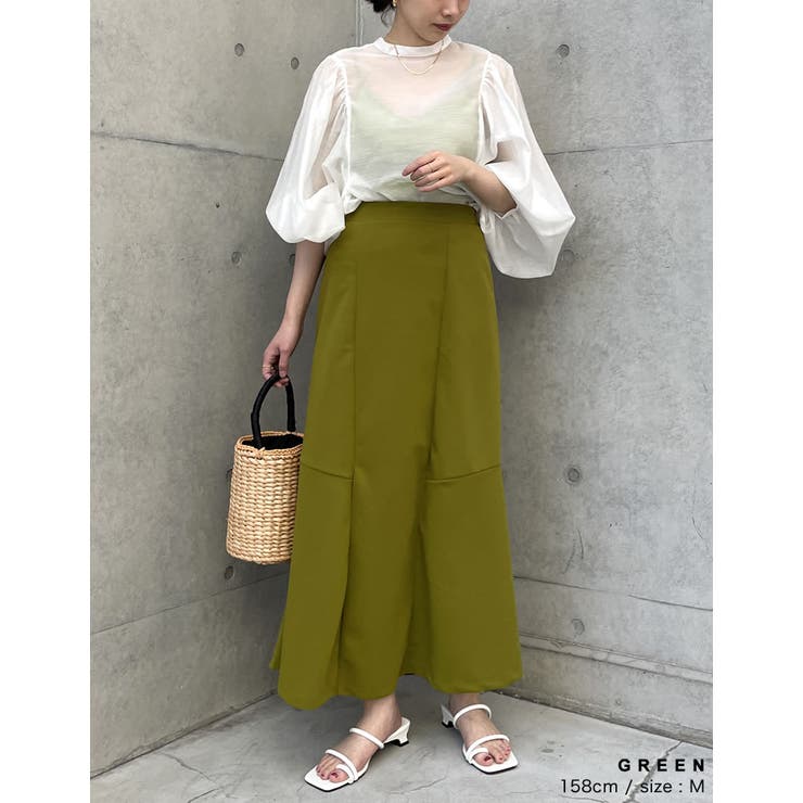 人気のジョーゼット生地で綺麗見え&お手入れ簡単 | Re:EDIT | 詳細画像28