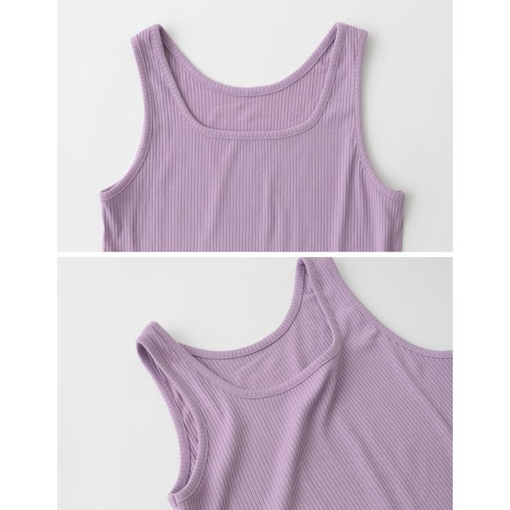 無地テレコリブタンクトップ | Re:EDIT | 詳細画像28 