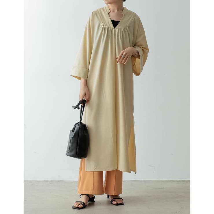 RIKA*USED*argue*デニムカフタンワンピース RIKA*USED*argue*デニムカフタンワンピース ARGUE / アギュー