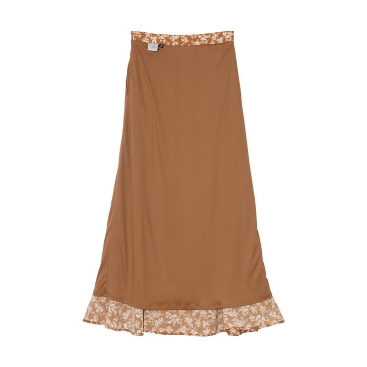 繊細な小花柄が大人の魅力を引き立てる デシン小花柄マーメイドスカート スカート | Re:EDIT | 詳細画像22 