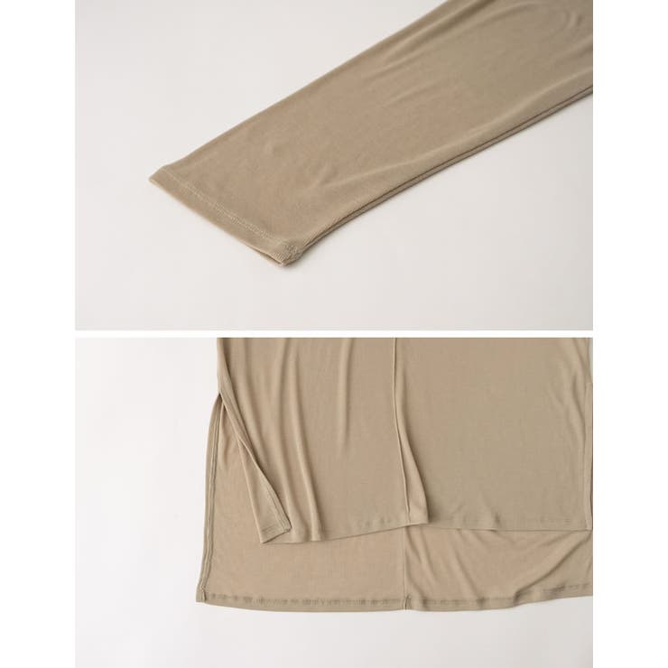 シアーフライスセンターピンタックトップス | Re:EDIT | 詳細画像27 