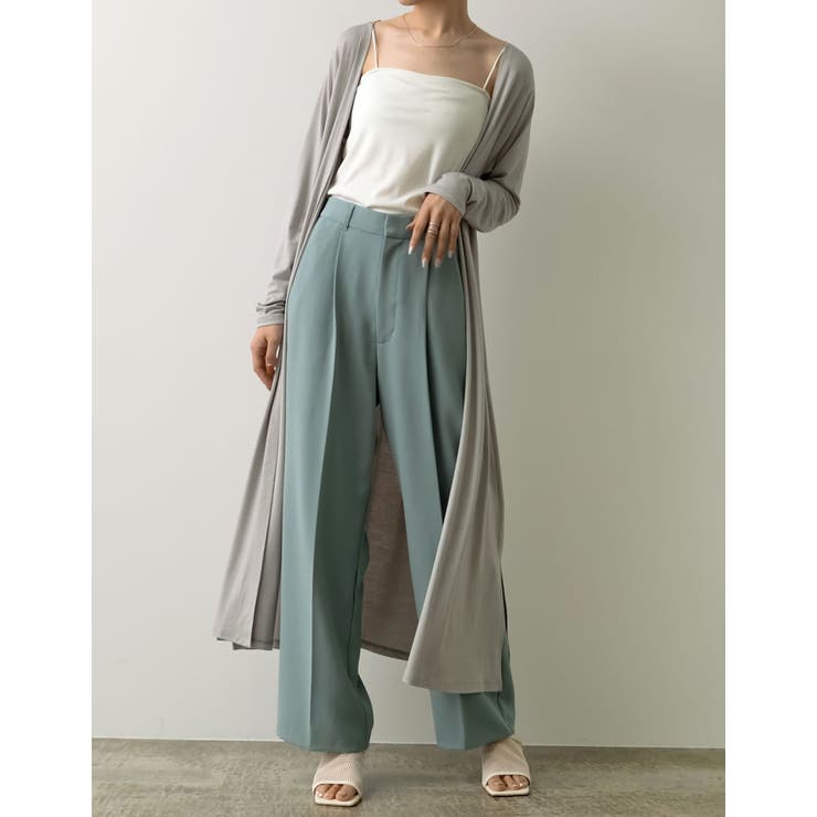 2丈から選べるとろみロングカーディガン | Re:EDIT | 詳細画像8 