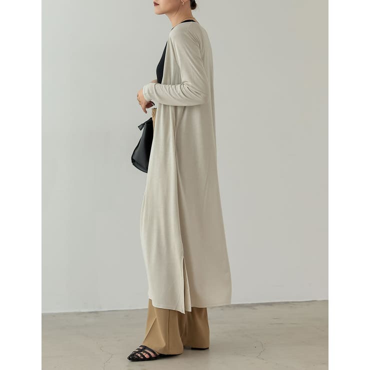 2丈から選べるとろみロングカーディガン | Re:EDIT | 詳細画像26 