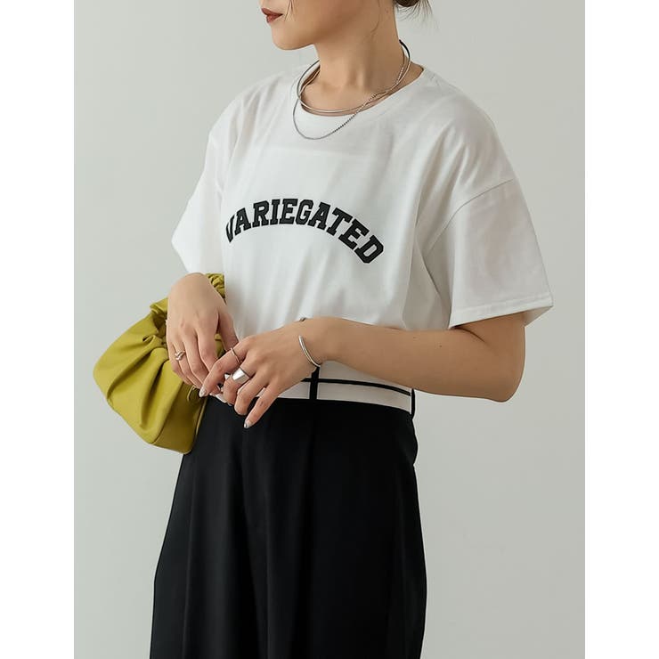 カレッジロゴクロップドTシャツ | Re:EDIT | 詳細画像27 