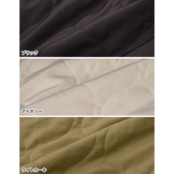 大人カジュアルコーデを楽しむ2WAYキルトジャケット | Re:EDIT | 詳細画像18 