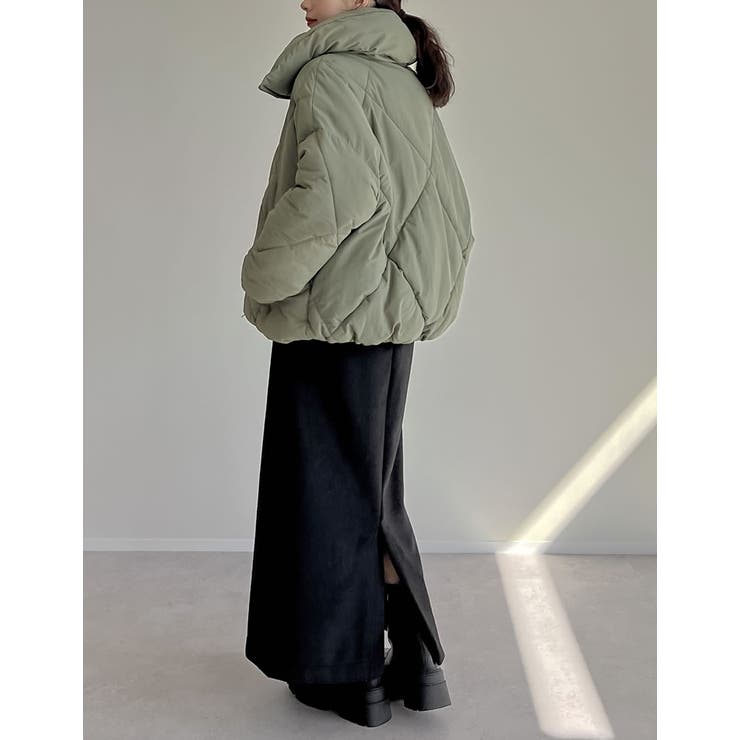 ダイヤキルト中綿ダウンジャケット | Re:EDIT | 詳細画像17 