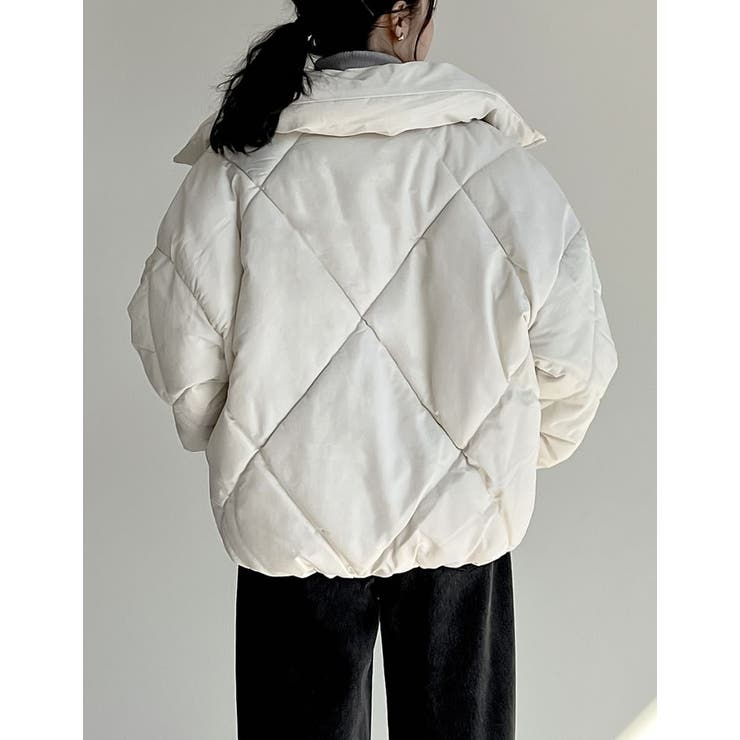 ダイヤキルト中綿ダウンジャケット | Re:EDIT | 詳細画像34 