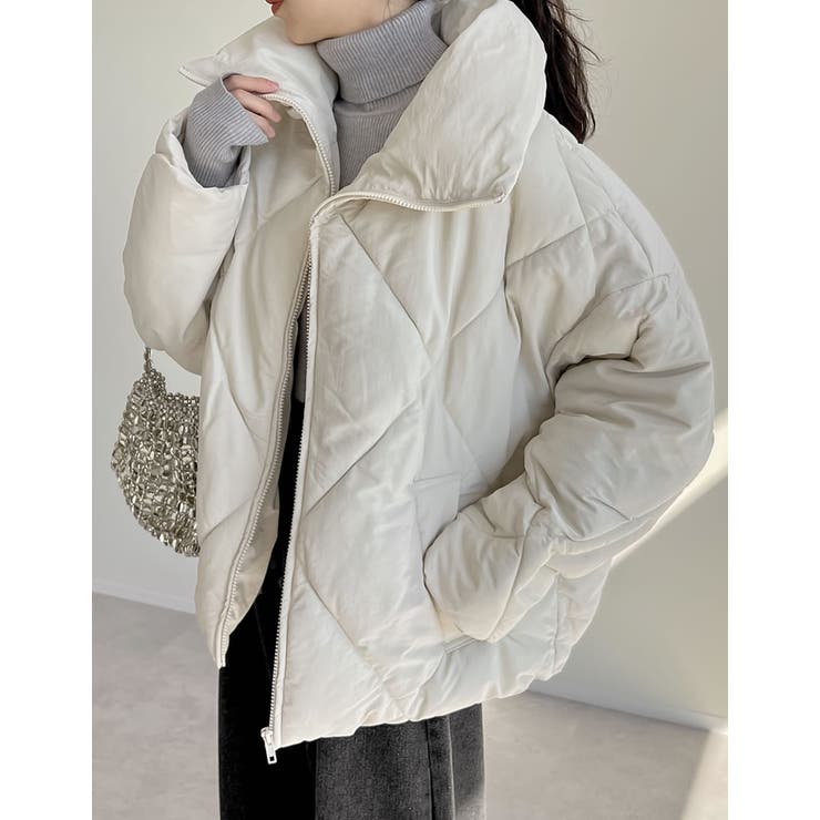 ダイヤキルト中綿ダウンジャケット | Re:EDIT | 詳細画像35 