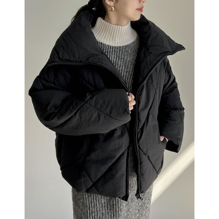 ダイヤキルト中綿ダウンジャケット | Re:EDIT | 詳細画像40 