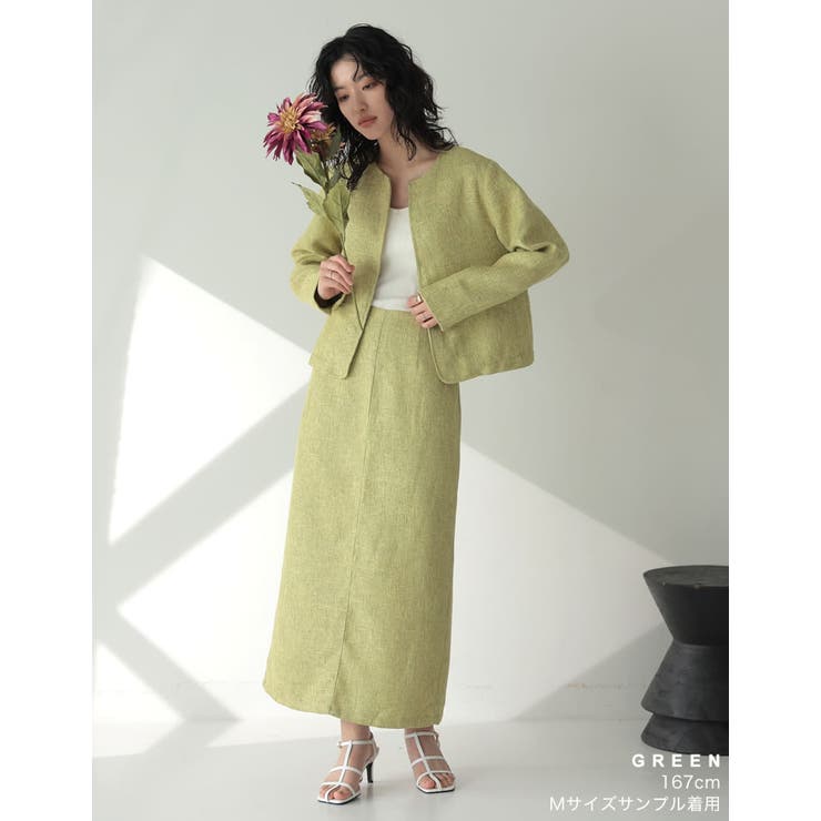 着回し力抜群な上品ツイードジャケット [2022S S[品番：GS000020252