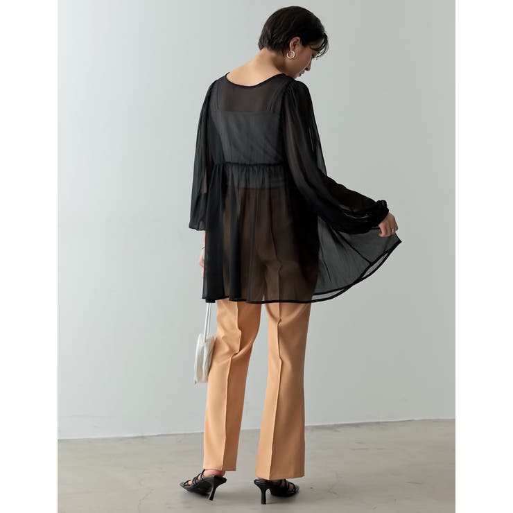 大人の魅力を引き立てる綺麗なシルエットが魅力 [金子麻貴さん着用][低身長 高身… | Re:EDIT | 詳細画像27 