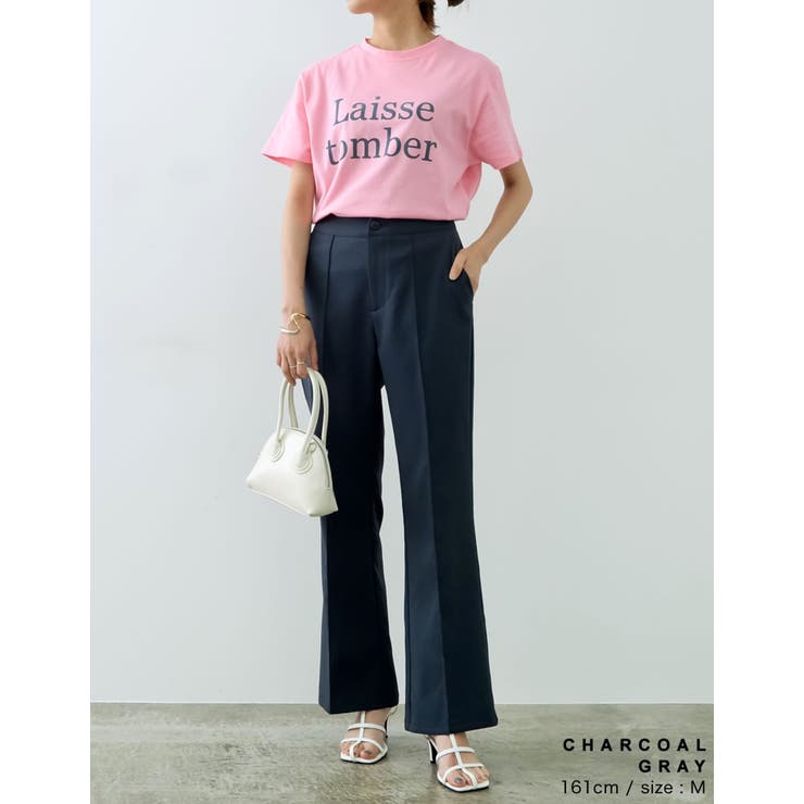 大人の魅力を引き立てる綺麗なシルエットが魅力 [金子麻貴さん着用][低身長 高身… | Re:EDIT | 詳細画像35 