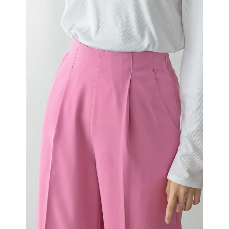 ウエスト部分はすっきりと見せ、穿くだけで綺麗なシルエットに | Re:EDIT | 詳細画像22 