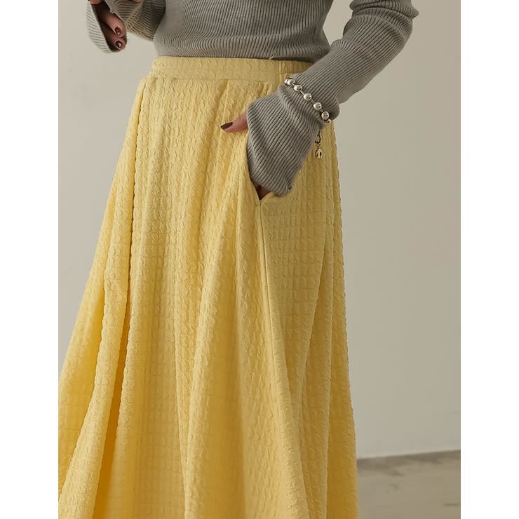 表情豊かな生地感でデイリーコーデをアップデート [低身長サイズ有]カットジャガー… | Re:EDIT | 詳細画像15 