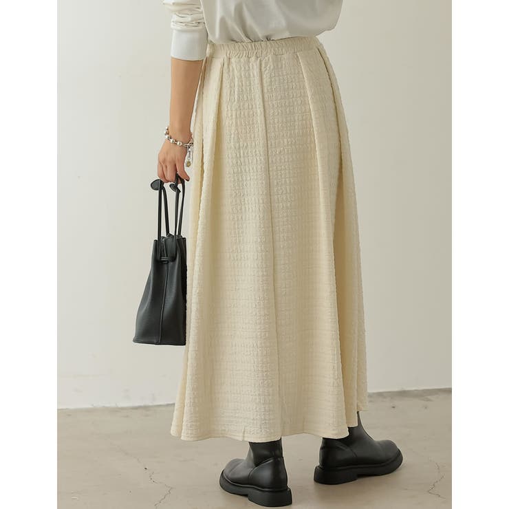 表情豊かな生地感でデイリーコーデをアップデート [低身長サイズ有]カットジャガー… | Re:EDIT | 詳細画像9 