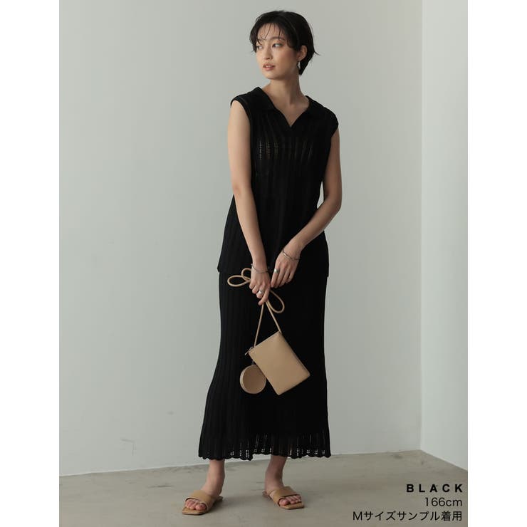 表情のあるレーヨンニットでシーズンムード高まる1枚 | Re:EDIT | 詳細画像14 