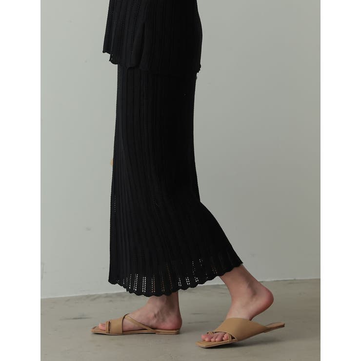 表情のあるレーヨンニットでシーズンムード高まる1枚 | Re:EDIT | 詳細画像15 