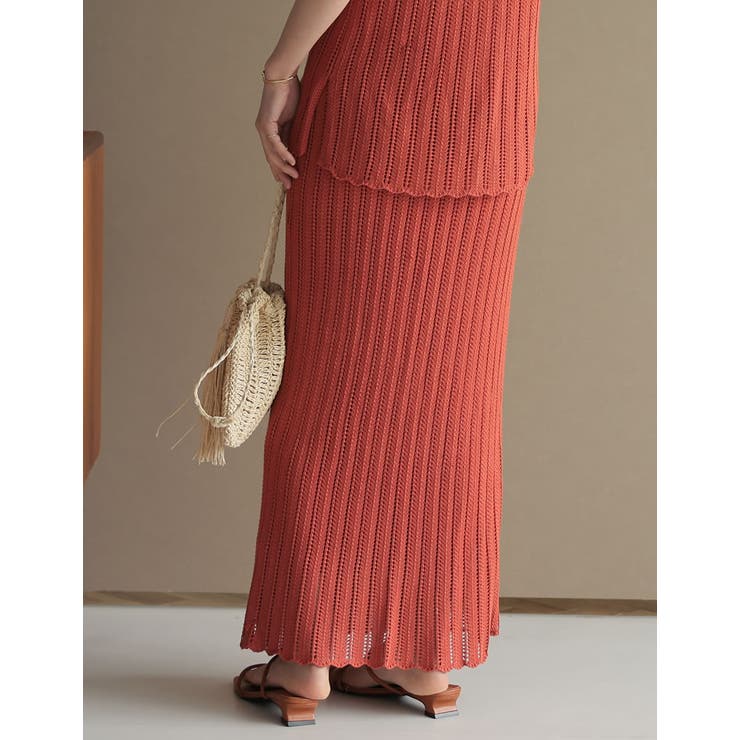 表情のあるレーヨンニットでシーズンムード高まる1枚 | Re:EDIT | 詳細画像4 