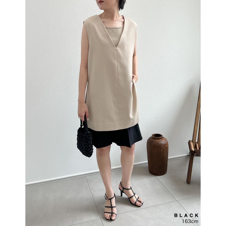 縦のベルトデザインで美脚見せも叶える 細ストラップミュールサンダル シューズ | Re:EDIT | 詳細画像28 