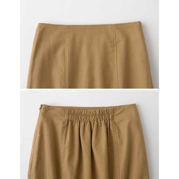 様々なシーンにぴったりなナチュラルスカート ボックスタックマーメイドスカート | Re:EDIT | 詳細画像27 