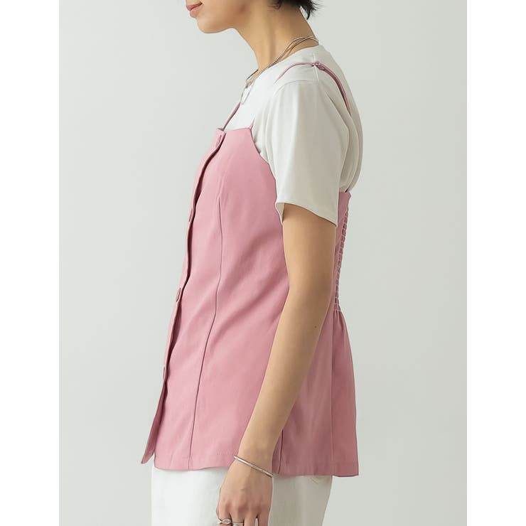 ツイルボタンダウンビスチェ | Re:EDIT | 詳細画像14 