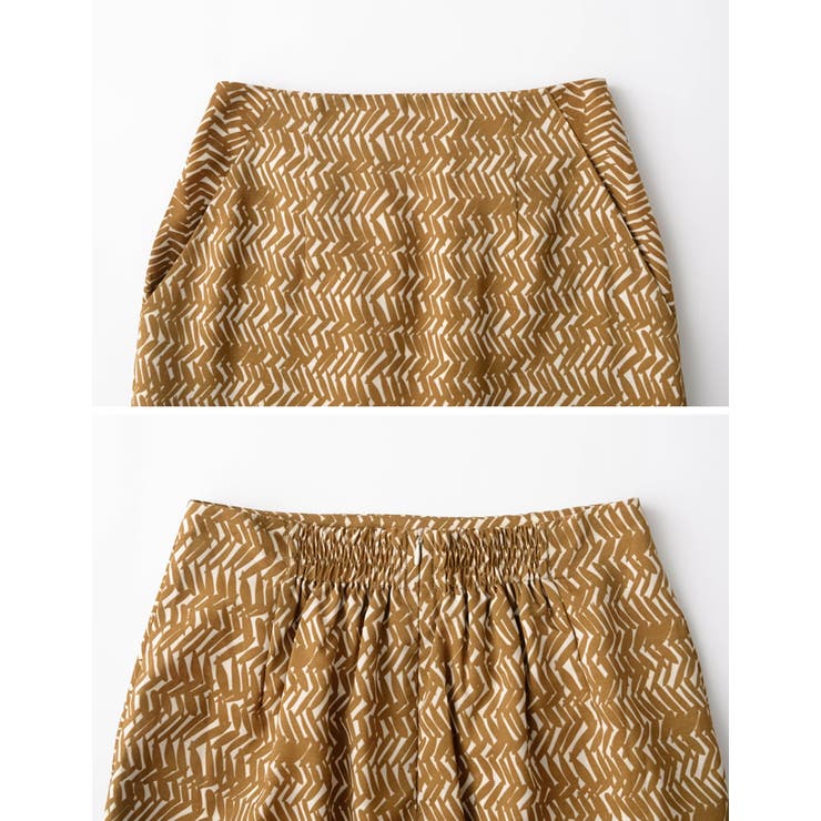 エスニック柄でモードに仕上げたタイトスカート | Re:EDIT | 詳細画像20 