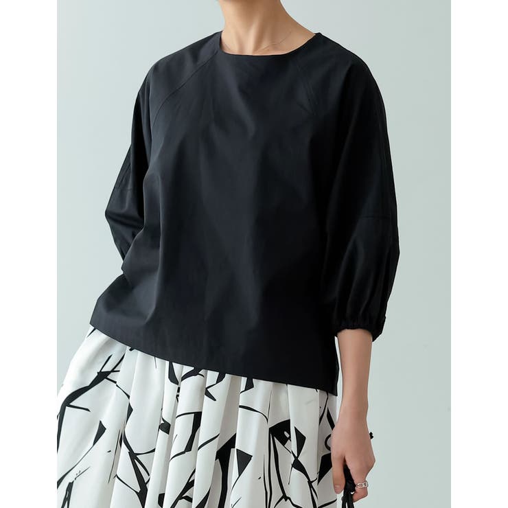 ランタンスリーブデザインが新鮮さのある着こなしに | Re:EDIT | 詳細画像3 