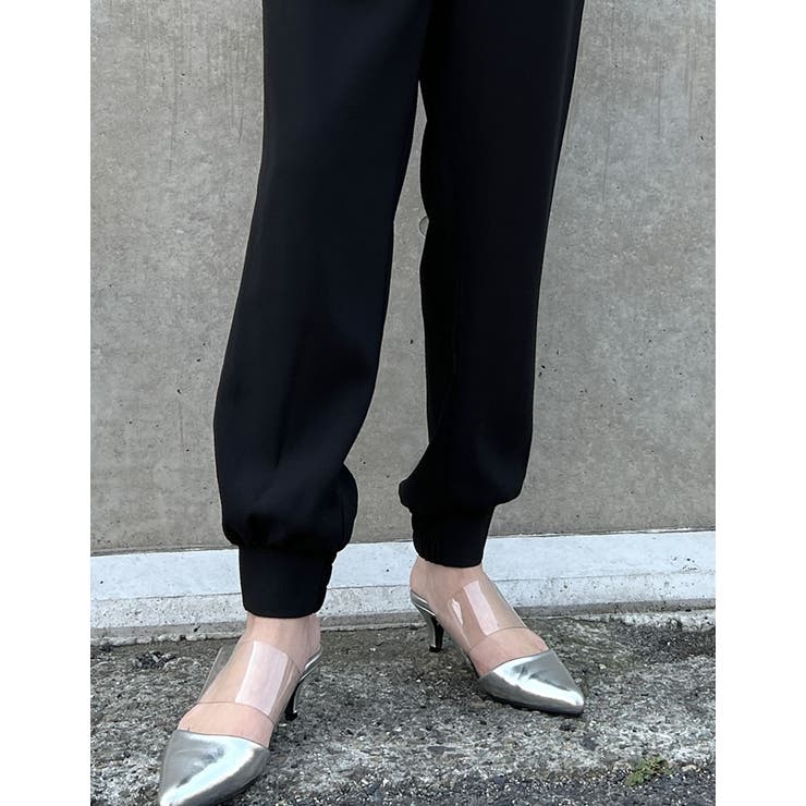 ジョーゼットフロントタックジョガーパンツ | Re:EDIT | 詳細画像7 