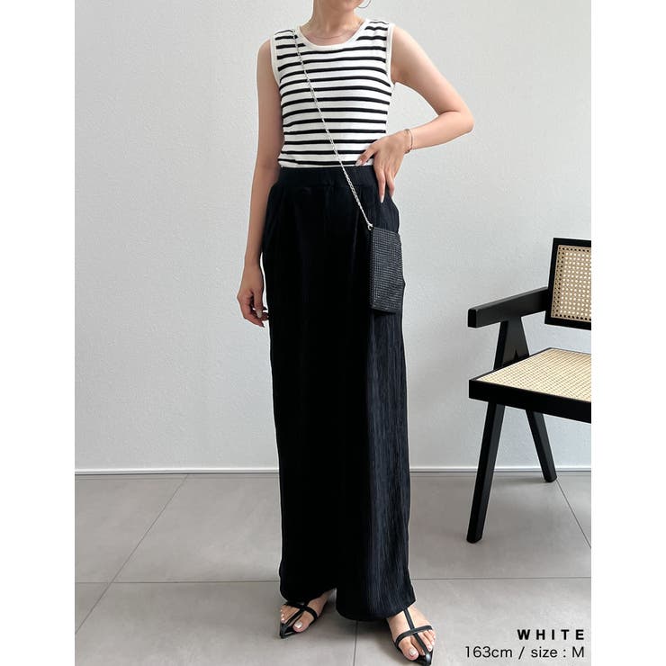 ★SUMMER SALE★〜7/13までETRE リリヤーンニットタンクトップ ☆SUMMER SALE☆〜7/13までETRE リリヤーンニットタンクトップ