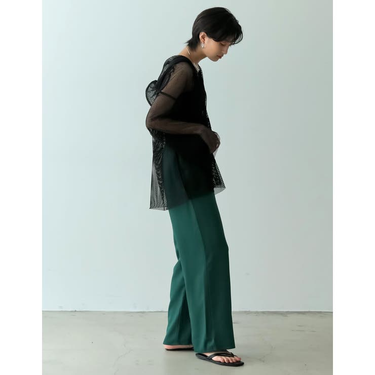 コーディネートにONするだけでこなれ感を演出 メッシュフーディープルオーバー | Re:EDIT | 詳細画像8 