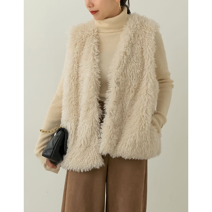 さっと羽織るだけでエレガンス×モードな印象に | Re:EDIT | 詳細画像3 