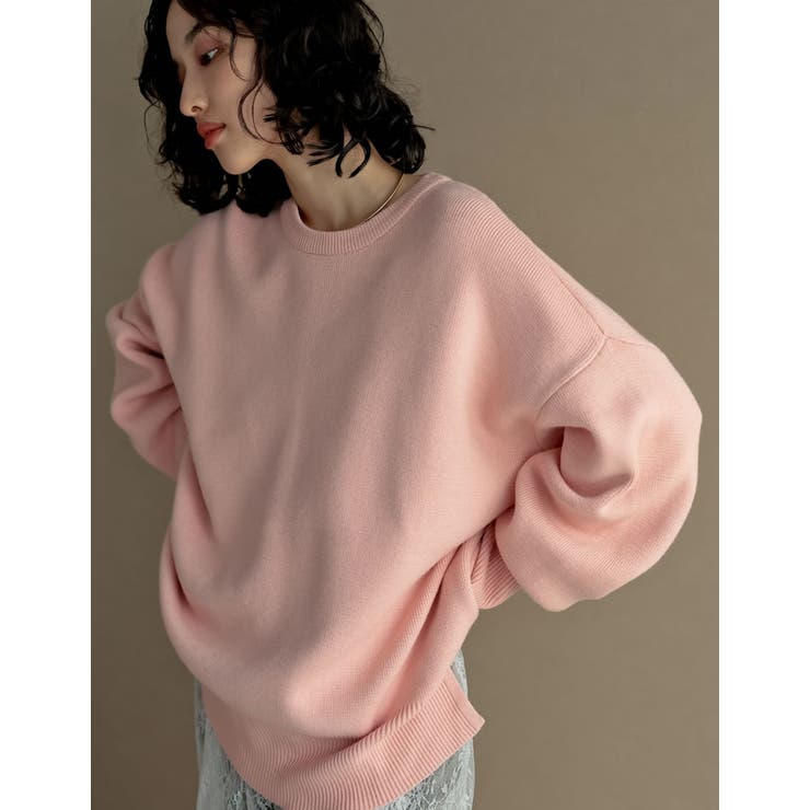 MICHAELA BUERGER ニットカラースウェット ピンク ニットブランド〈MICHAELA BUERGER〉のカスタムオーダー会開催｜BEAMS