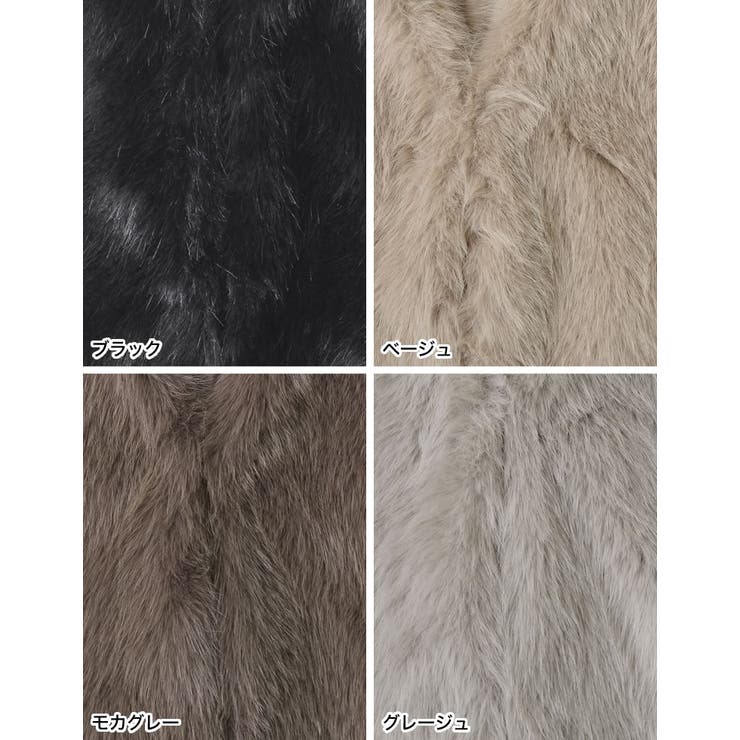 [販売枚数1.3万枚突破]ミドルフェイクファーベスト | Re:EDIT | 詳細画像19 