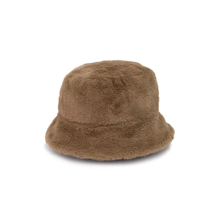 ベージュ(004) | シーズンムード高まるスタイリングに フェイクファーバケットハット 帽子/ハット | Re:EDIT