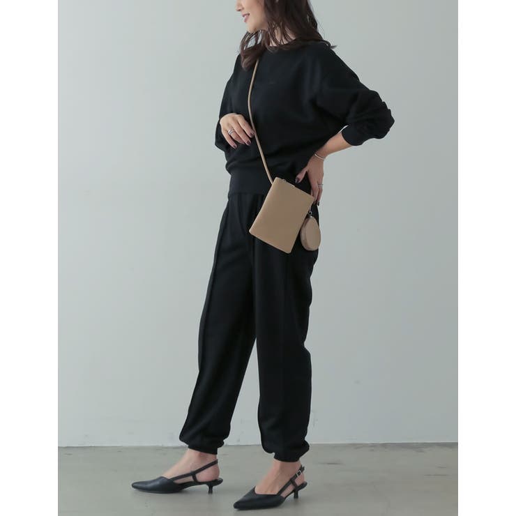 裏毛ワンポイント刺繍スウェットプルオーバー | Re:EDIT | 詳細画像10 