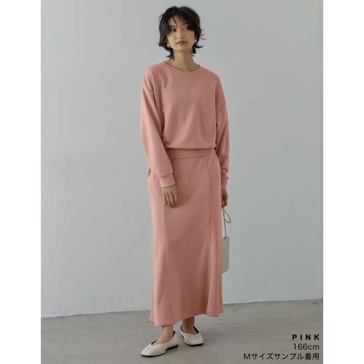 裏毛ワンポイント刺繍スウェットプルオーバー | Re:EDIT | 詳細画像23 