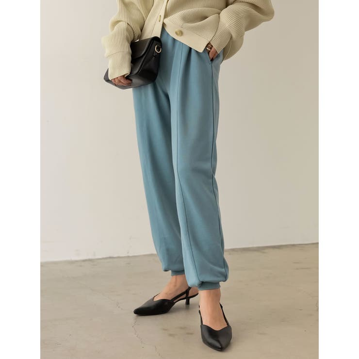 旬なコーデを楽しめるスウェットパンツ [低身長サイズ有]裏毛シームステッチデザイ… | Re:EDIT | 詳細画像9 