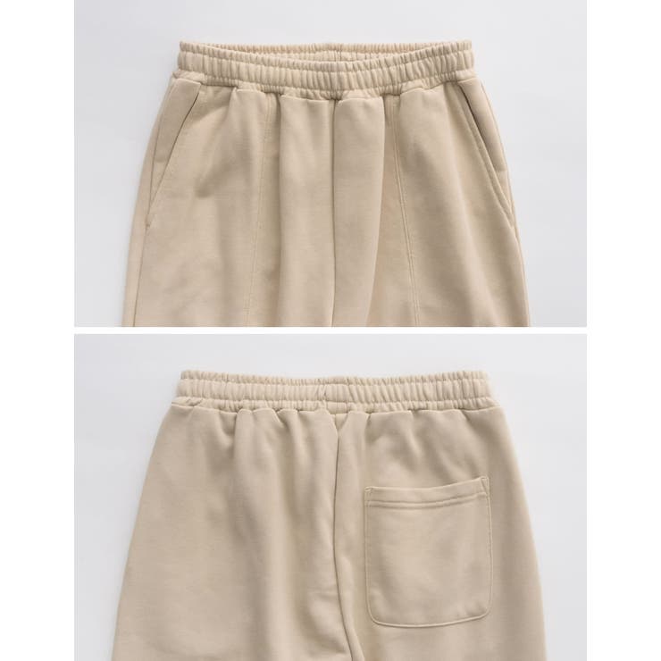 旬なコーデを楽しめるスウェットパンツ [低身長サイズ有]裏毛シームステッチデザイ… | Re:EDIT | 詳細画像34 