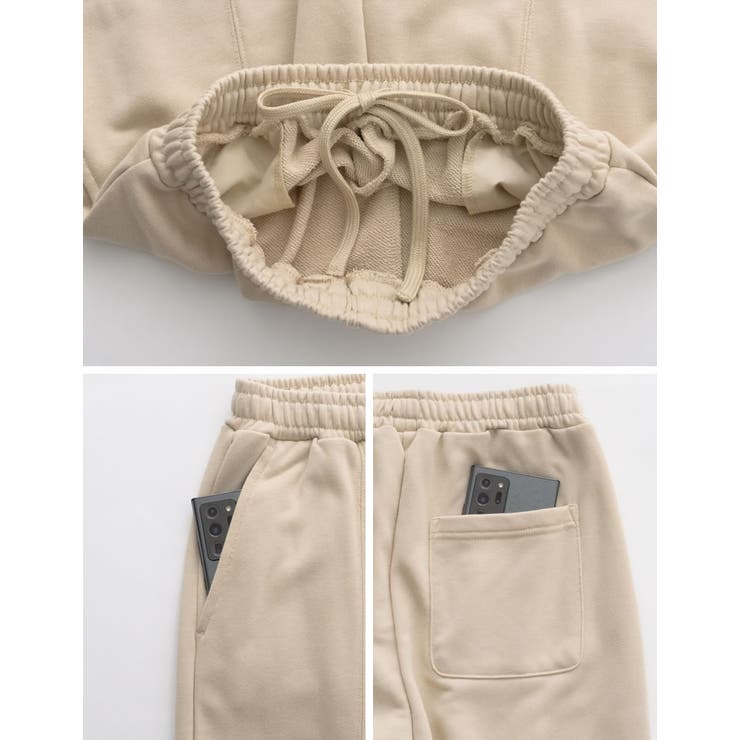 旬なコーデを楽しめるスウェットパンツ [低身長サイズ有]裏毛シームステッチデザイ… | Re:EDIT | 詳細画像35 